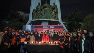 Bakırköy'de depremlerde hayatını kaybedenler anıldı